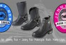 Johnny Reb & Jenny Reb Motorcycle Boots